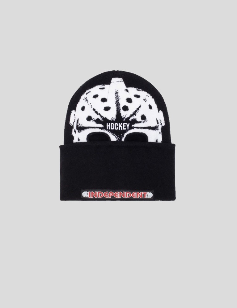 Gorro HOCKEY x independent hockski mask beanie black